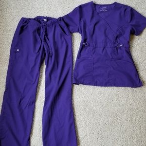 Cherokee Luxe scrub set